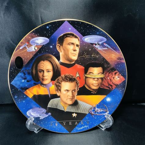 star trek collectible plates|Star Trek Collectors Plate for sale .